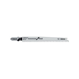 Bosch T 234 X Progressor Hojas de sierra de vaivén para madera, 117 mm, 25 piezas