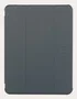 Tucano Satin Folio Grafito Transparente para Apple iPad 10.9" 10th Gen 2022, Funda de Policarbonato y TPU Resistente a Golpes con Modo Espera