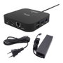 I-tec USB-C Dual HDMI Docking Station con Power Delivery 100 W y Cargador Universal