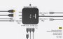 I-tec Hub USB-C Dual HDMI con 2x HDMI, 1x Gigabit LAN, 2x USB-A 3.2, 2x USB 2.0, 1x USB-C Gen2, 1x USB-C Gen1, Audio y Carga PD 100W