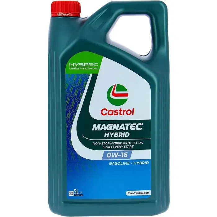 Castrol Magnatec Hybrid 0W-16 - Aceite de Motor - 5L Castrol Magnatec Hybrid 0W-16 - Aceite de Motor - 5L