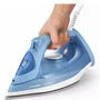 Philips DST3020/20 Plancha de Vapor con Suela de Cerámica, 2200W, Vapor Variable 160 g/min, Función Antical, Color Azul, Cable 1.9m - Serie 3000
