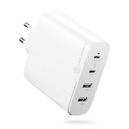Alogic Rapid Power 100W Cargador GaN de 4 Puertos con Cable 2m Blanco
