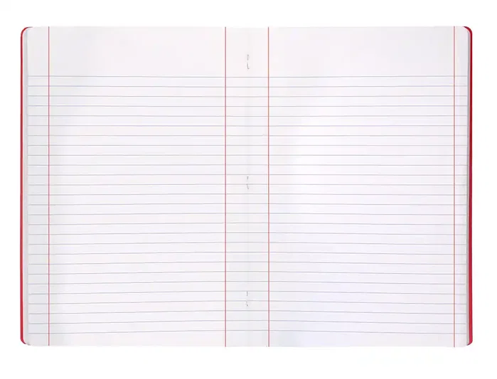 Liderpapel Libreta A4 Horizontal con Doble Margen y Tapa de Plástico