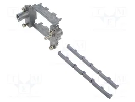 ILME Marco de módulos MIXO para 3 módulos (57x27mm)