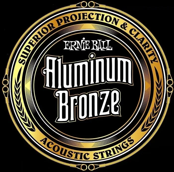 Ernie Ball Juego Acústica Aluminum Bronze Medium 13-56