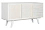 DKD Home Decor Buffet Romantico Blanco Roto 155 x 40 x 80 cm