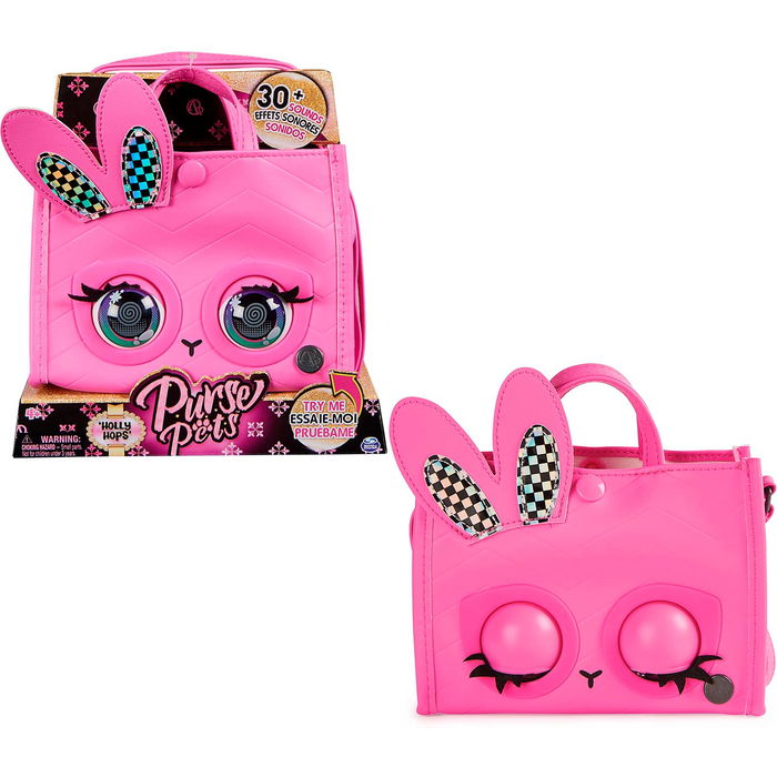 Spin Master Bolso Purse Pets Totes Amazing 6066416/1086219 Puppy Bunny con Sonidos