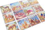 DKD Home Decor Posavasos Dolomite Playa Surtido de 12 unidades