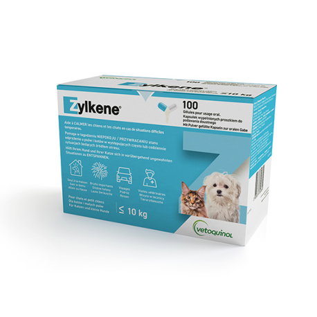 Vetoquinol Zylkene 75 mg 100 Cápsulas