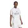 Camiseta de Manga Corta Hombre Adidas Tiro Np Blanco 15-16 Años