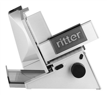 Ritter CONTURA-3 Cortafiambres 558.012 - Diseño Premiado, Hoja 17cm, Motor 65W Eco, Corte hasta 23mm