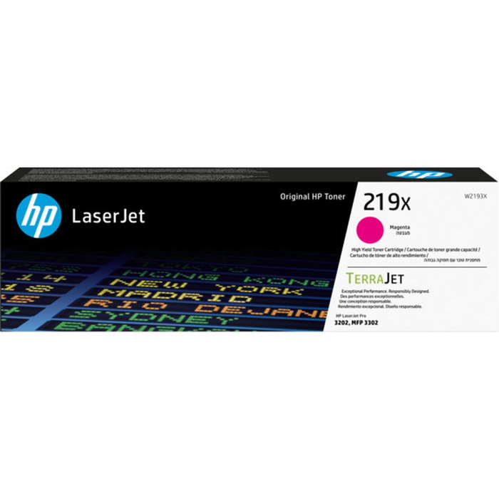 HP 219X Magenta Cartucho de Tóner Original de Alta Capacidad (XL)