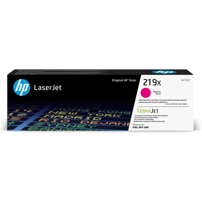 HP 219X Magenta Cartucho de Tóner Original de Alta Capacidad (XL)