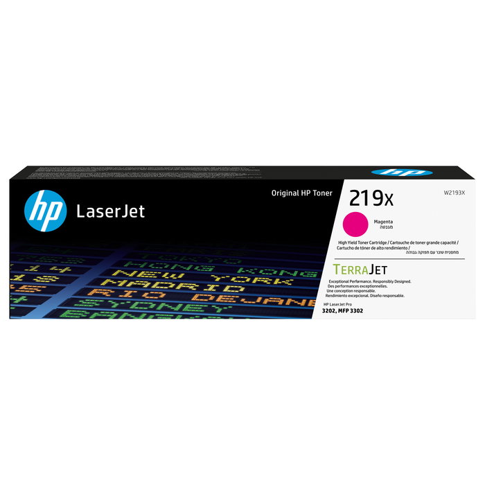 HP 219X Magenta Cartucho de Tóner Original de Alta Capacidad (XL)