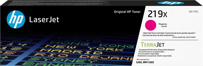HP 219X Magenta Cartucho de Tóner Original de Alta Capacidad (XL)