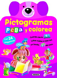 Pictogramas - Pega y colorea conejito, Susaeta Ediciones - SUSAETA EDICIONES