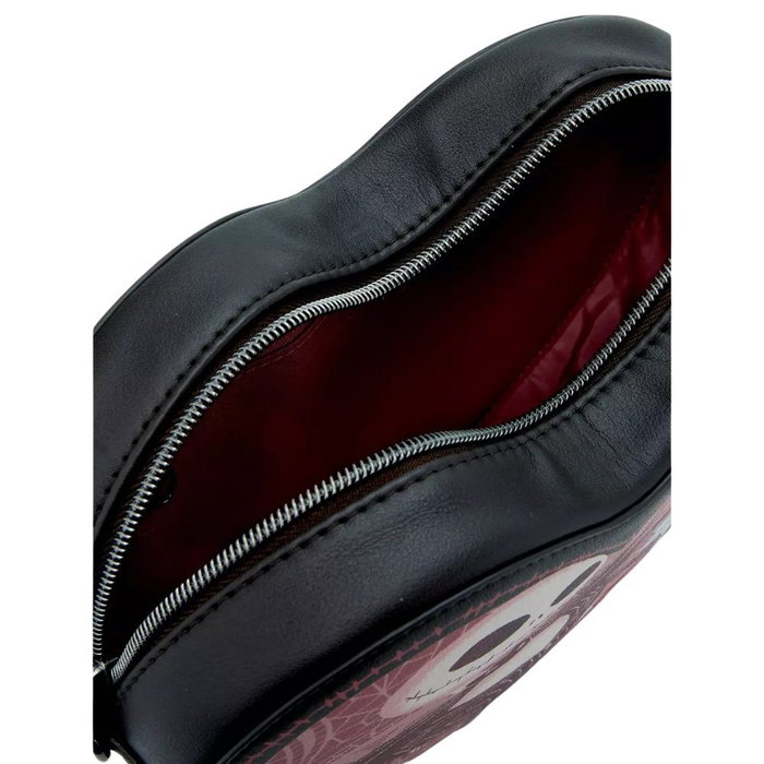 LOUNGEFLY Bolso Bandolera Jack And Sally Heart Pesadilla Antes De Navidad Disney