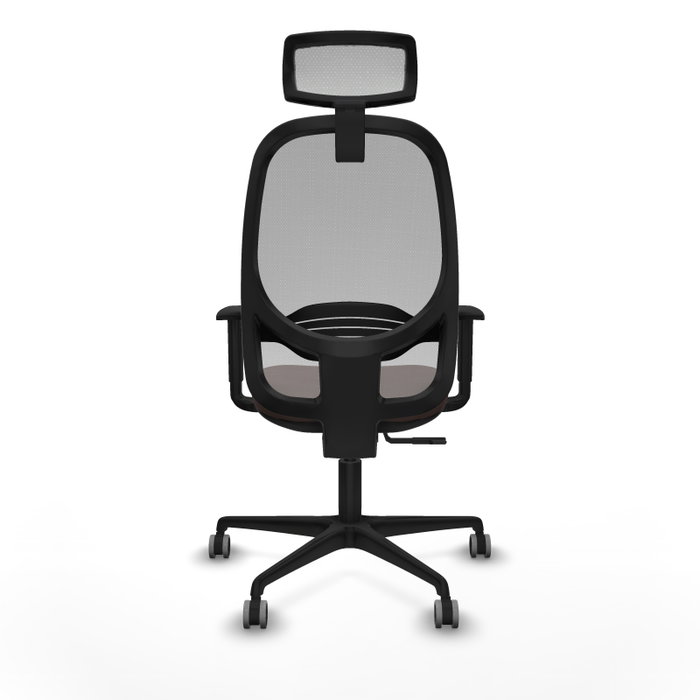 PIQUERAS Y CRESPO Silla de oficina Cilanco con mecanismo Sincro, Marrón y Gris PIQUERAS Y CRESPO Silla de oficina Cilanco con mecanismo Sincro, Marrón y Gris
