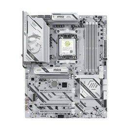 MSI Placa Base MAG B850 GAMING PLUS MAX WiFi, AMD AM5, ATX, DDR5 hasta 8200 MHz, Wi-Fi 7, Bluetooth 5.4, Soportes Ryzen 7000/8000/9000, 3x M.2