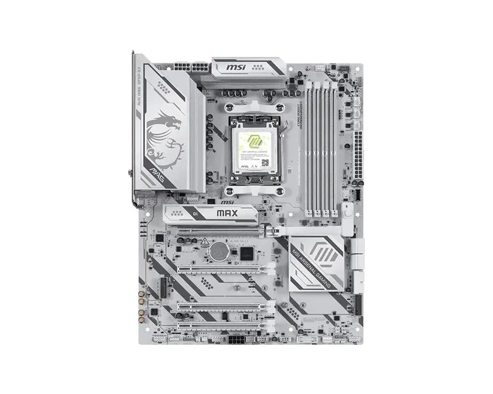 MSI MAG B850 GAMING PLUS MAX WIFI ATX Blanco