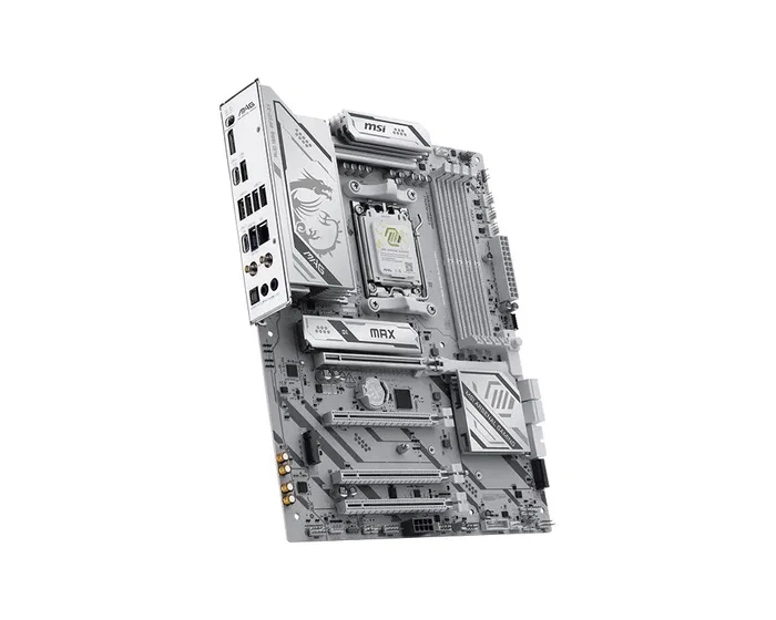 MSI MAG B850 GAMING PLUS MAX WIFI ATX Blanco