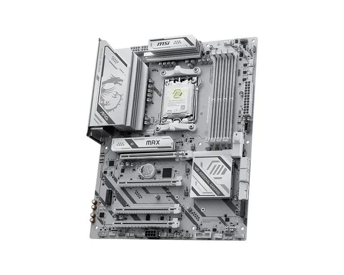 MSI MAG B850 GAMING PLUS MAX WIFI ATX Blanco