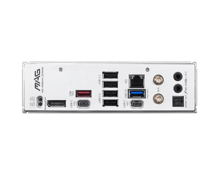 MSI MAG B850 GAMING PLUS MAX WIFI ATX Blanco