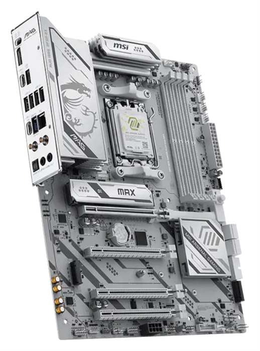 MSI MAG B850 GAMING PLUS MAX WIFI ATX Blanco