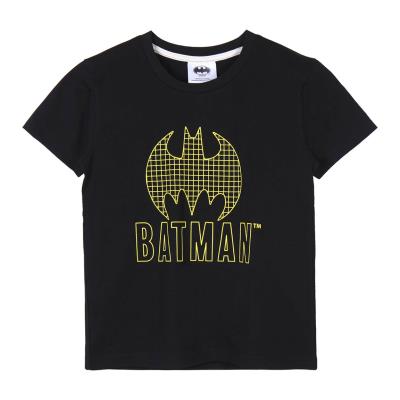 Camiseta de Manga Corta Infantil Batman Negro 8 Años Camiseta de Manga Corta Infantil Batman Negro 8 Años