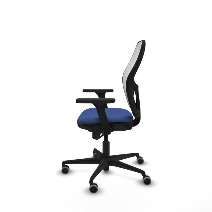 PIQUERAS Y CRESPO Silla de oficina Jorquera Azul Marino y Blanco