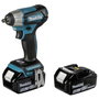 Makita DTW180RTJ Llave de impacto inalámbrica con 2 baterías de 5.0 Ah