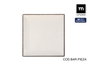 La Mediterranea Plato de Postre Anllo Elite Brillo 18x18 cm, 12 unidades