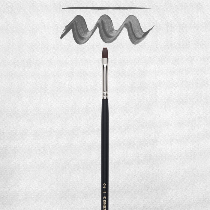 Rembrandt Pincel serie 290 N.° 2 para óleo y acrílico Rembrandt Pincel serie 290 N.° 2 para óleo y acrílico