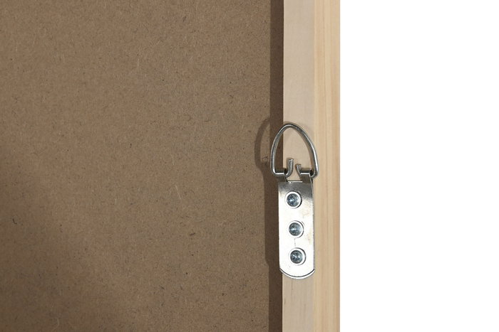 DKD Home Decor Espejo de Pino y Cristal Natural 90x180 cm