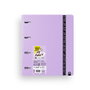 Carchivo Carpeblock 360 My Rules Malva con Recambio 100 Hojas A4