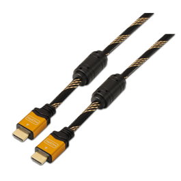 Aisens Cable HDMI Alta Velocidad 1.8m con Ethernet y Ferrita, Negro