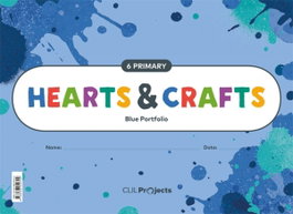 SANTILLANA, Hearts & Crafts 6º Primaria Notebook I (Plástica e Inglés) - SANTILLANA