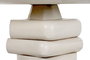 DKD Home Decor Mesa de Centro de Mango 80x80x39 cm