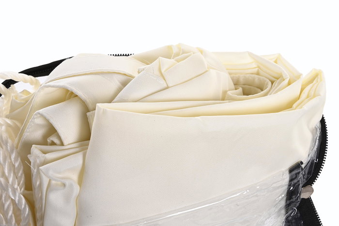 DKD Home Decor Toldo Vela Rectangular de Poliéster Impermeable Beige 400x300 cm para Jardín y Terraza