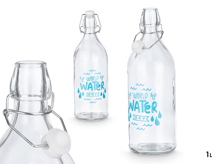 VIVALTO Botella Water 1L Transparente VIVALTO Botella Water 1L Transparente
