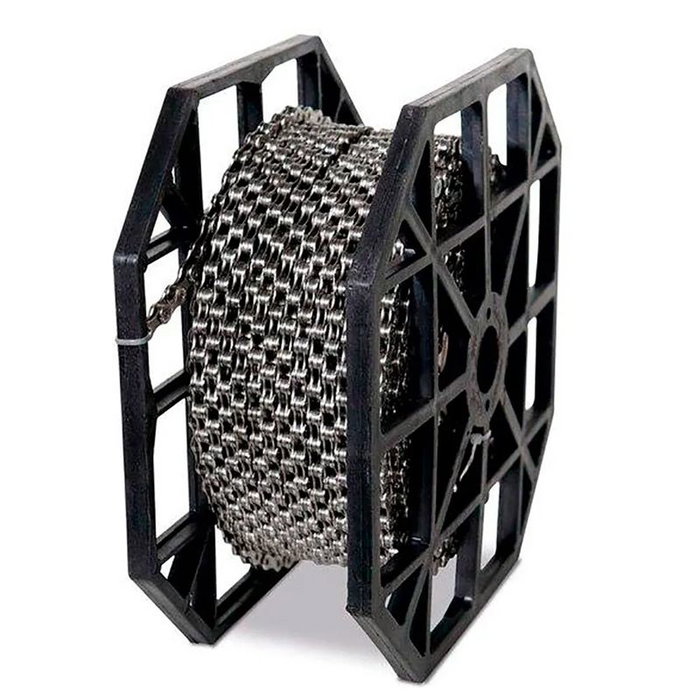 KMC Cadena X12 Sin Cortar 50m Plata/Negro + 40 MissingLink para Bicicleta 12 Velocidades KMC Cadena X12 Sin Cortar 50m Plata/Negro + 40 MissingLink para Bicicleta 12 Velocidades