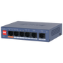 Dahua DH-CS4006-4ET2GT-60 Switch 6 Puertos, 4 PoE, 2 Gigabit, L2 Cloud Managed