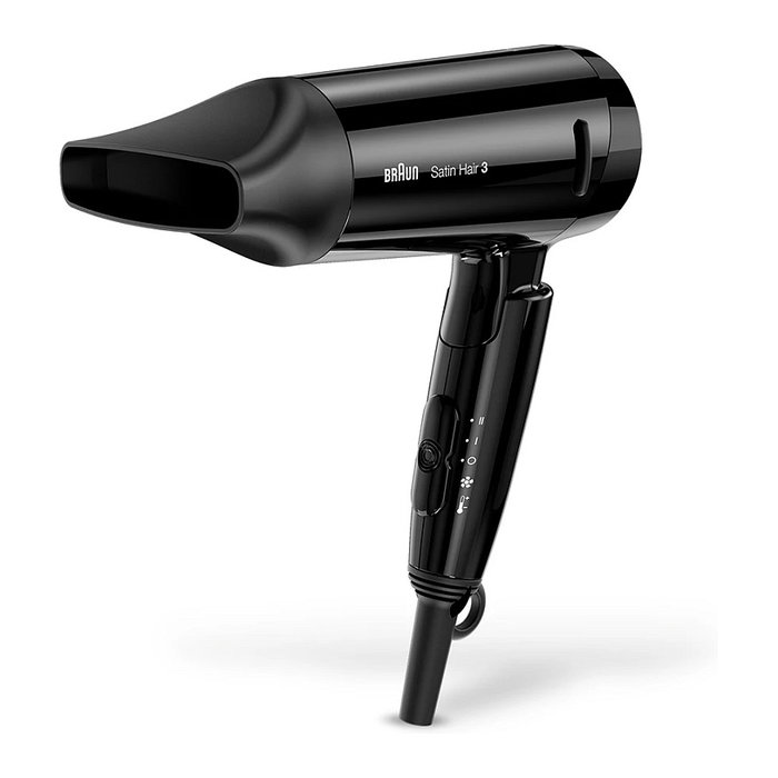 Braun Satin Hair 3 Style&Go HD350 Secador de pelo 1600 W Negro