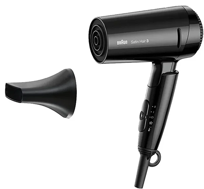 Braun Satin Hair 3 Style&Go HD350 Secador de pelo 1600 W Negro