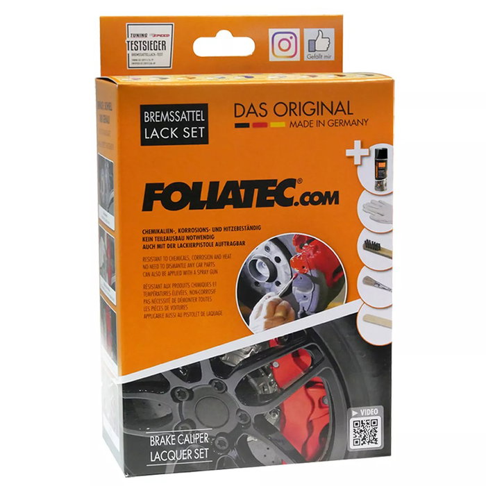 Foliatec FO2178 Kit Pintura para Pinzas de Freno Azul Cielo 3 Componentes - Acabado Deportivo y Duradero