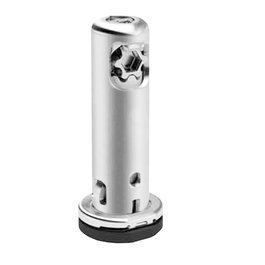 ITALIANA FERRAMENTA H32 Pie Nivelador Regulable 10Mm Max. Base Redonda. Acero Inoxidable. Fabricación Italiana.