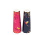 Portmeirion Juego Salero y Pimentero Colección Sara Miller Adornado con Oro de 22 Quilates