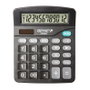 GENIE Calculadora de escritorio 225 BD negra con 12 dígitos
