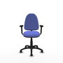 PIQUERAS Y CRESPO Silla de oficina Aýna Azul claro con Brazos 2D